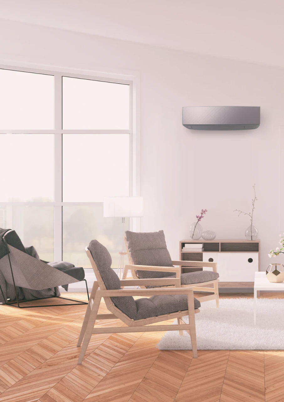 Air conditioning installation in a Fulwood home by APG Domestic Services.